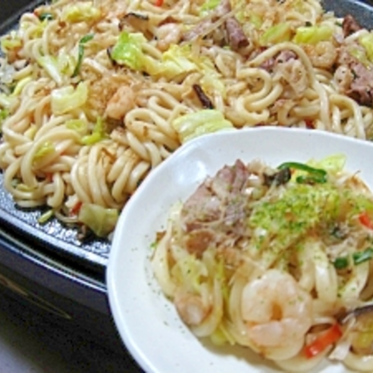 めんつゆで簡単 焼うどん レシピ 作り方 By Pyacoyam 楽天レシピ